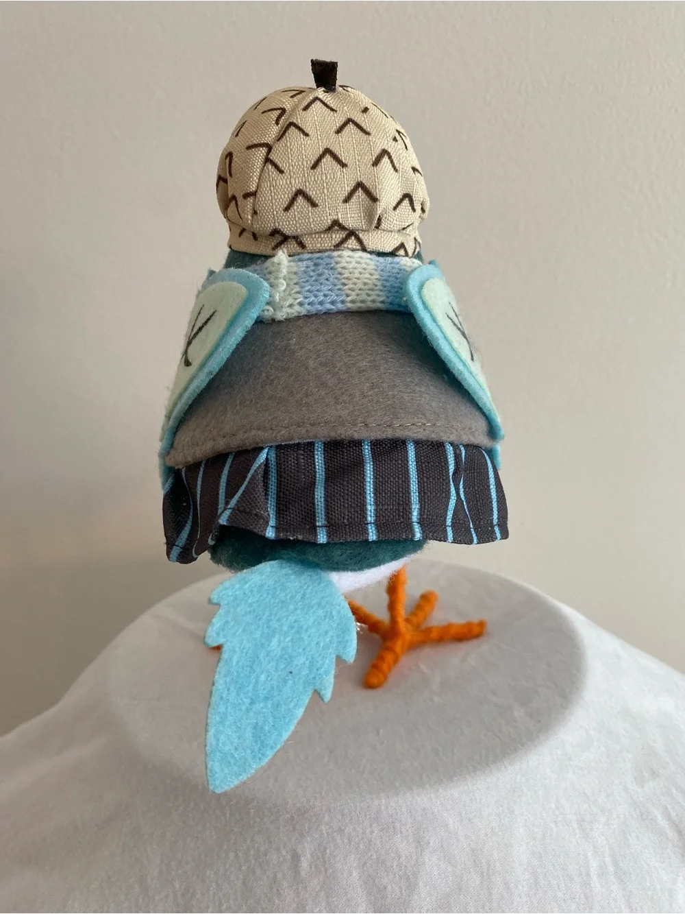 Target Featherly Friends 2020 Maple - Fall Bird in Cream, Teal & Orange